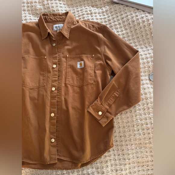 CARHARTT WORK IN PROGRESS - Brown Derby Jacket - L - Picture 3 of 12